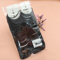 8 black high ponytail-style durable hair ties