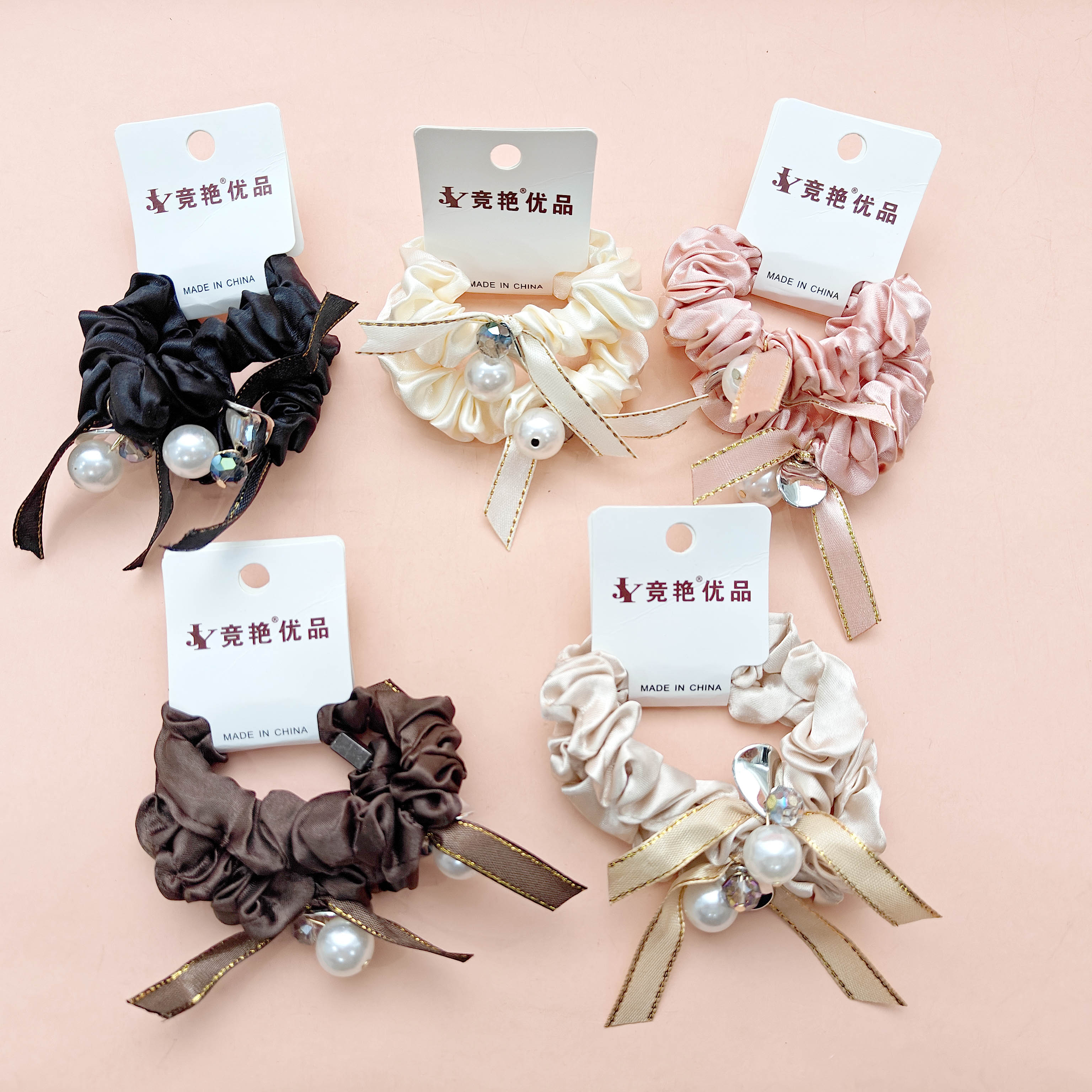 2 pieces of exquisite large pearl hairbands