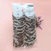 2 élastiques pour cheveux simples de couleur café au lait.