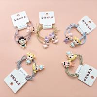 2 pairs of candy-colored puppy pearl headbands