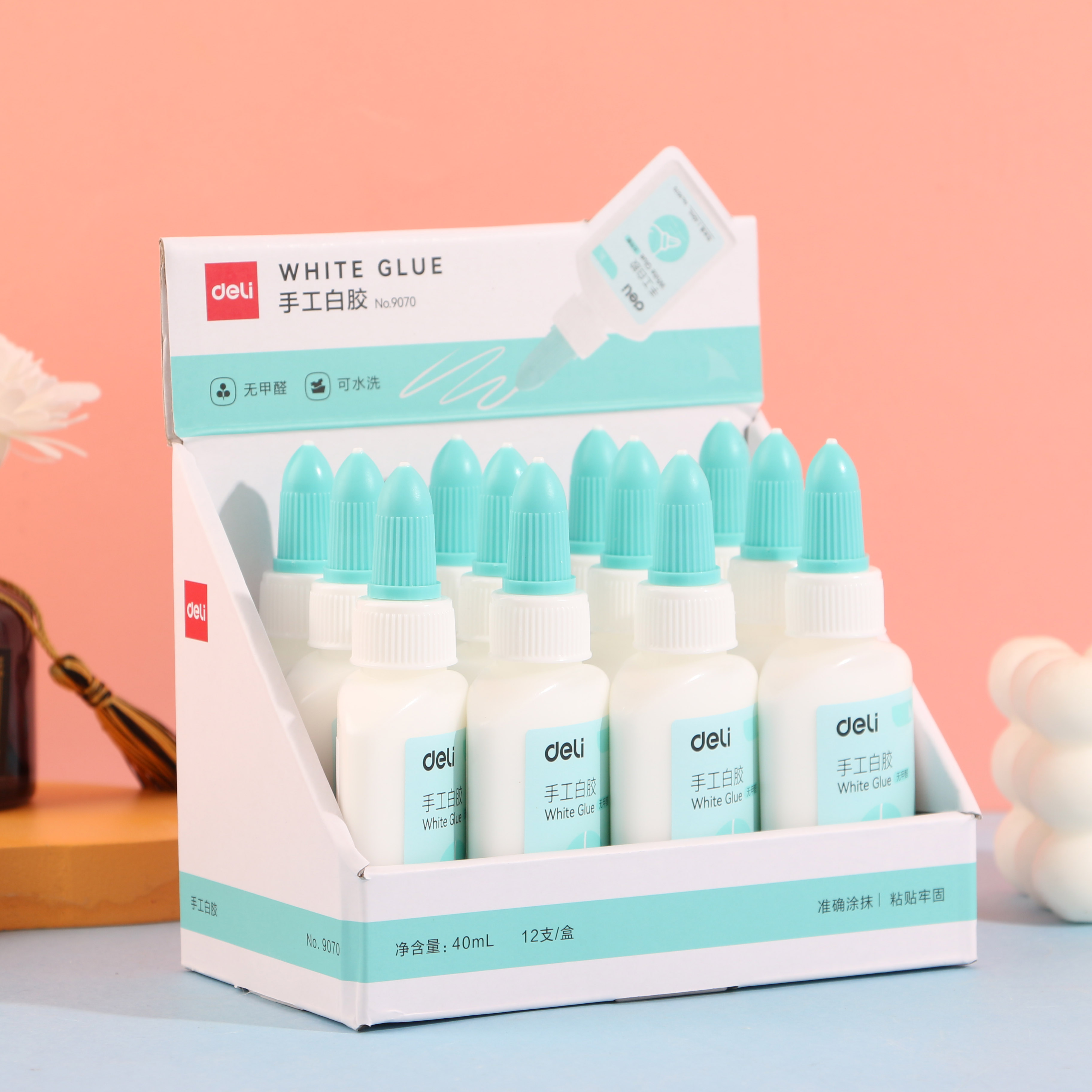 Derui 9070 Handmade White Glue Mix