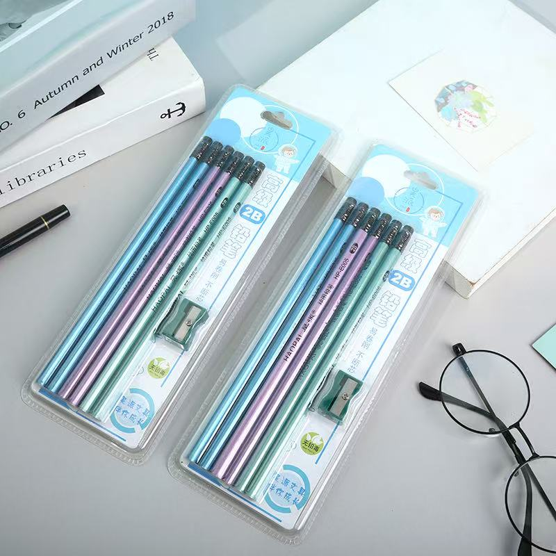 HP-E005 Metal-tipped Pencil Set of 6 (2B)