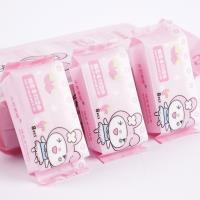 1392 Mini Four-Pack Pink Wet Wipes