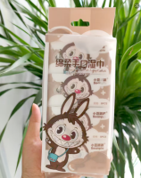 9657 Labubu Four-Pack Wet Wipes