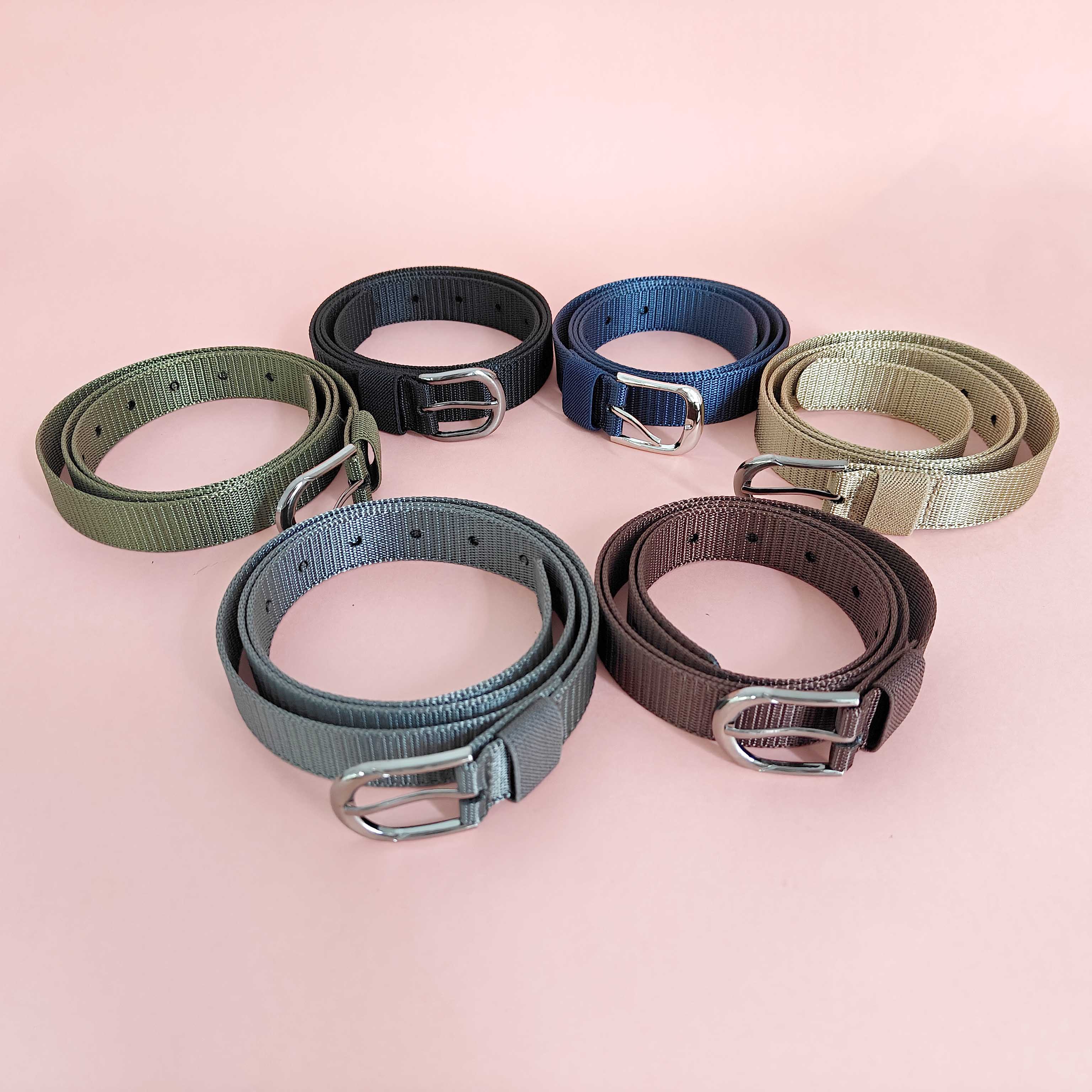 帆布尼龙编织多孔皮带