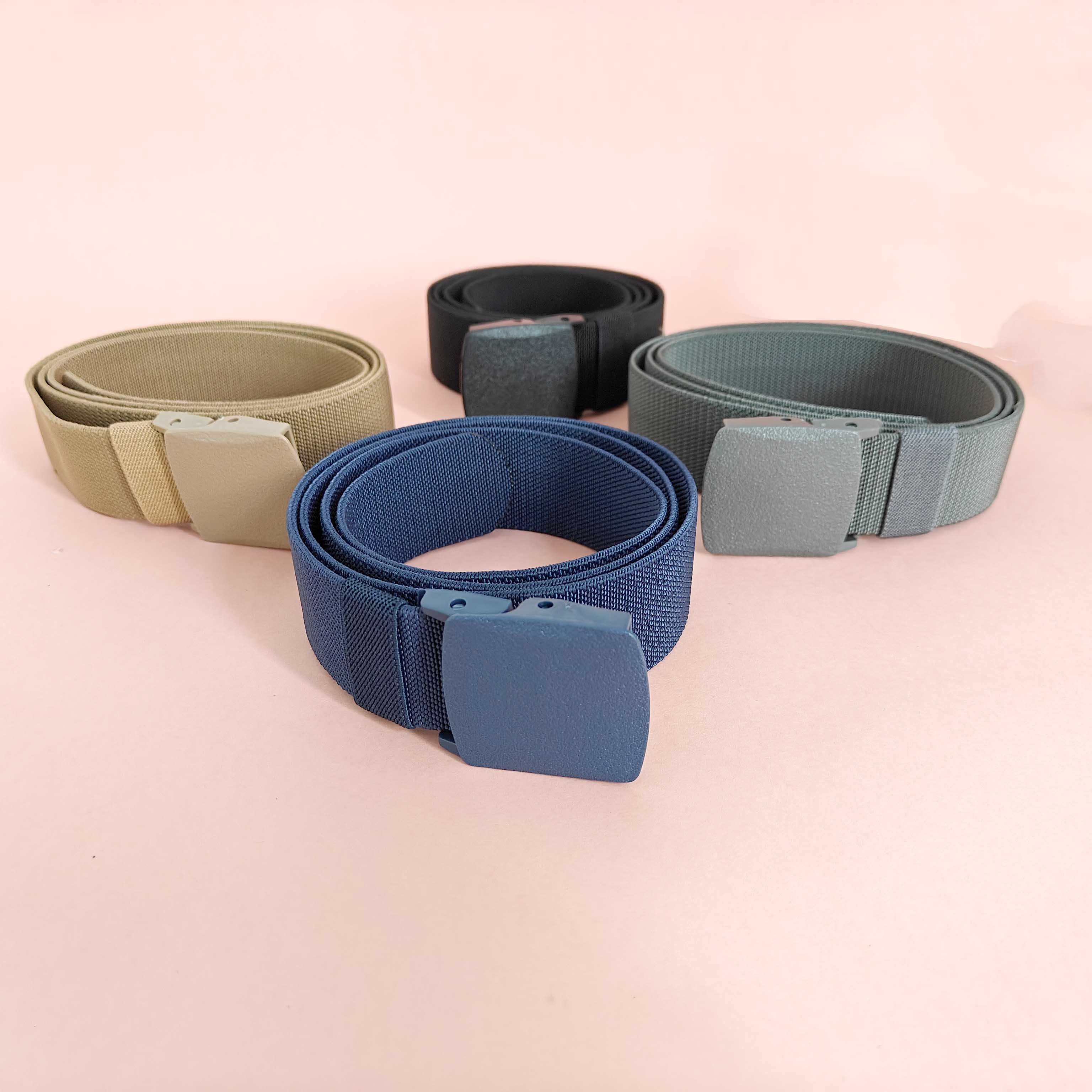 尼龙编织男士皮带