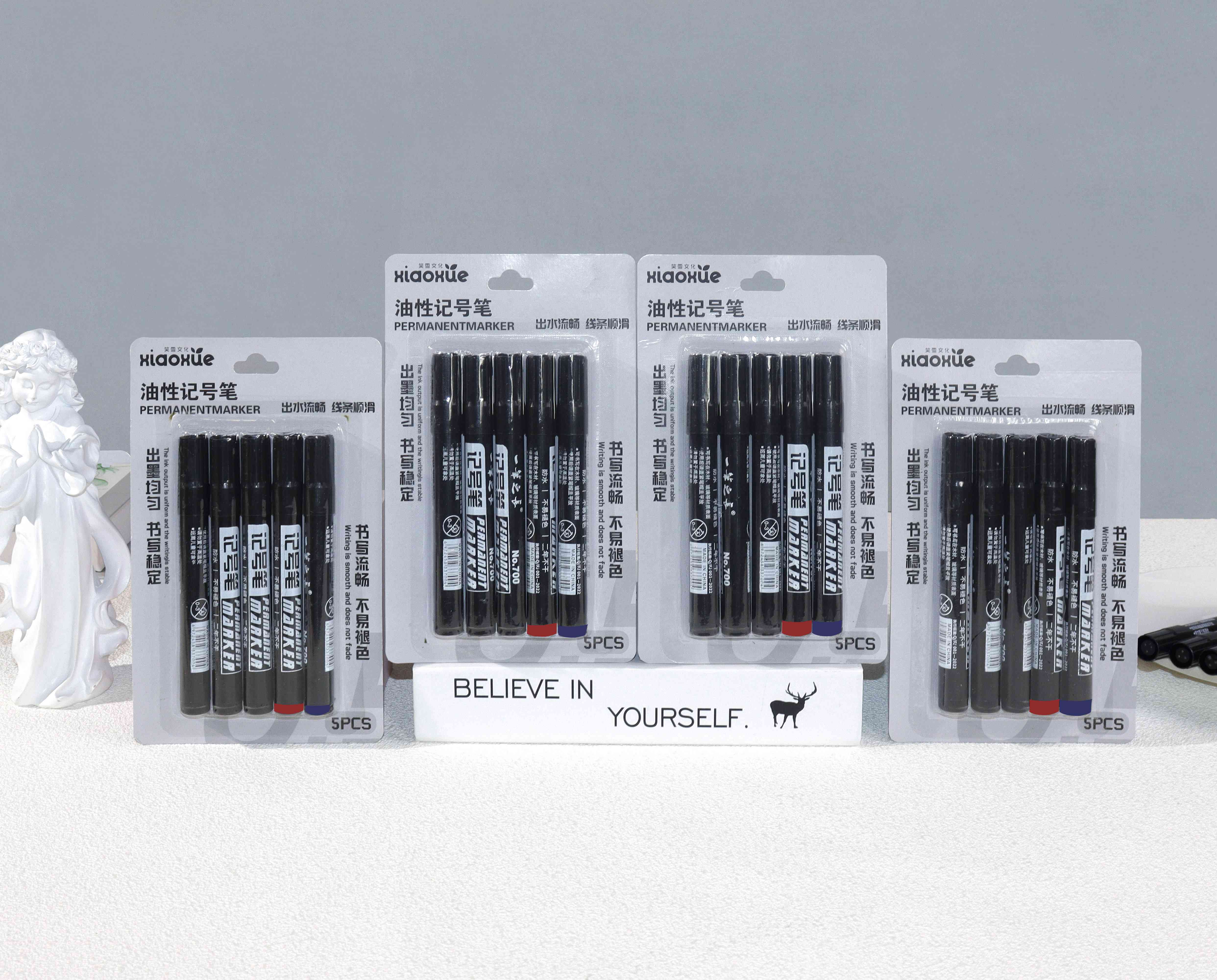 XX-0680 Oil-based Marker Pen, 5-piece set