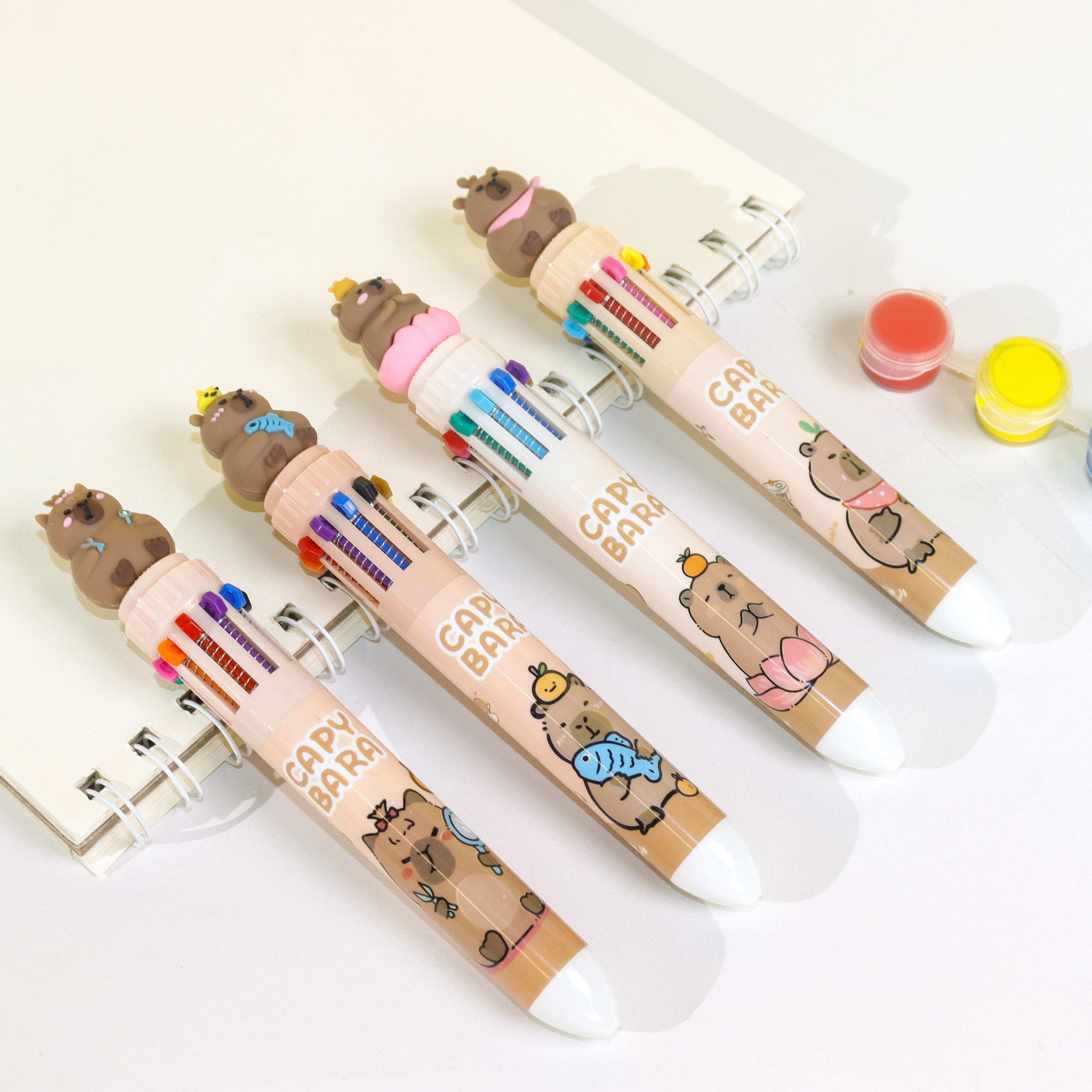 The Capibara 10-color notebook pen