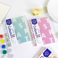 XX-64928 PP-faced Alphabet Spiral Notebook