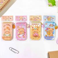 XX-64936 Cream Bear Gokuka Coil Notebook