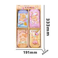 XX-64936 Cream Bear Gokuka Coil Notebook