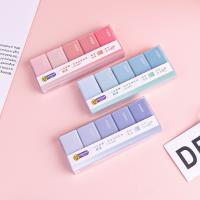 XX-6067 Dopamine gradient color eraser, rectangular shape