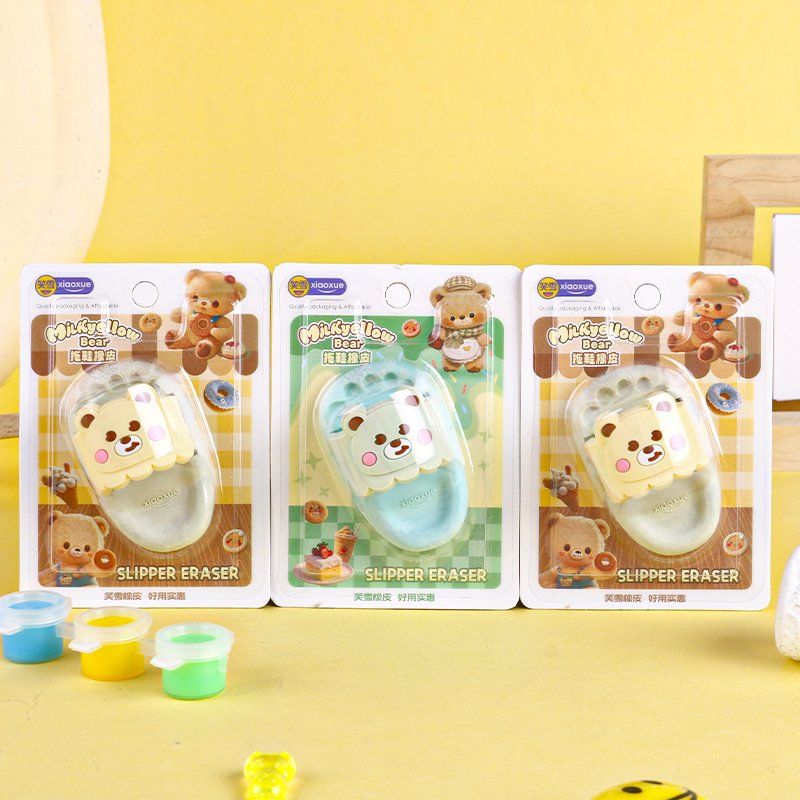 XX-6072 小熊拖鞋橡皮