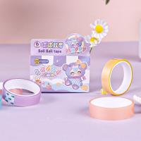 XX-1235 Wow, a three-year-old ball-shaped tape with a macaron design