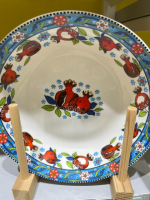 T 7, the pomegranate blossoms are in full bloom