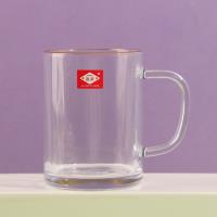 Jingyuan 15808-3 Gold-edged Glass Cup