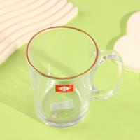 Jingyuan 15808 gold-edged glass cup