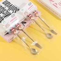 Gold-plated Christmas spoons and forks