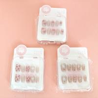 909 طباعة عيون قطة كارتونية قصيرة  
أظافر اصطناعية