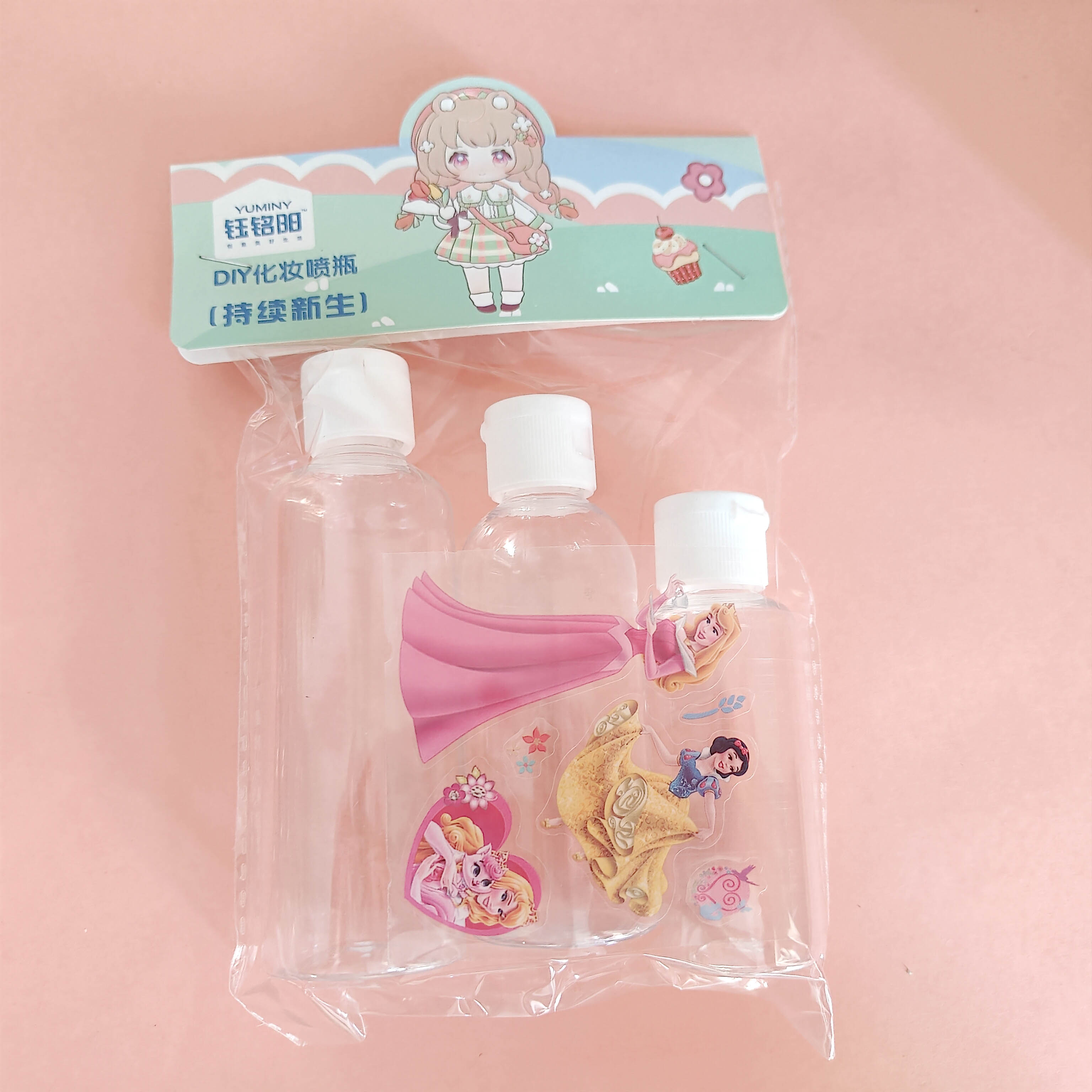 ثلاث زجاجات إعادة تعبئة 100-80-50