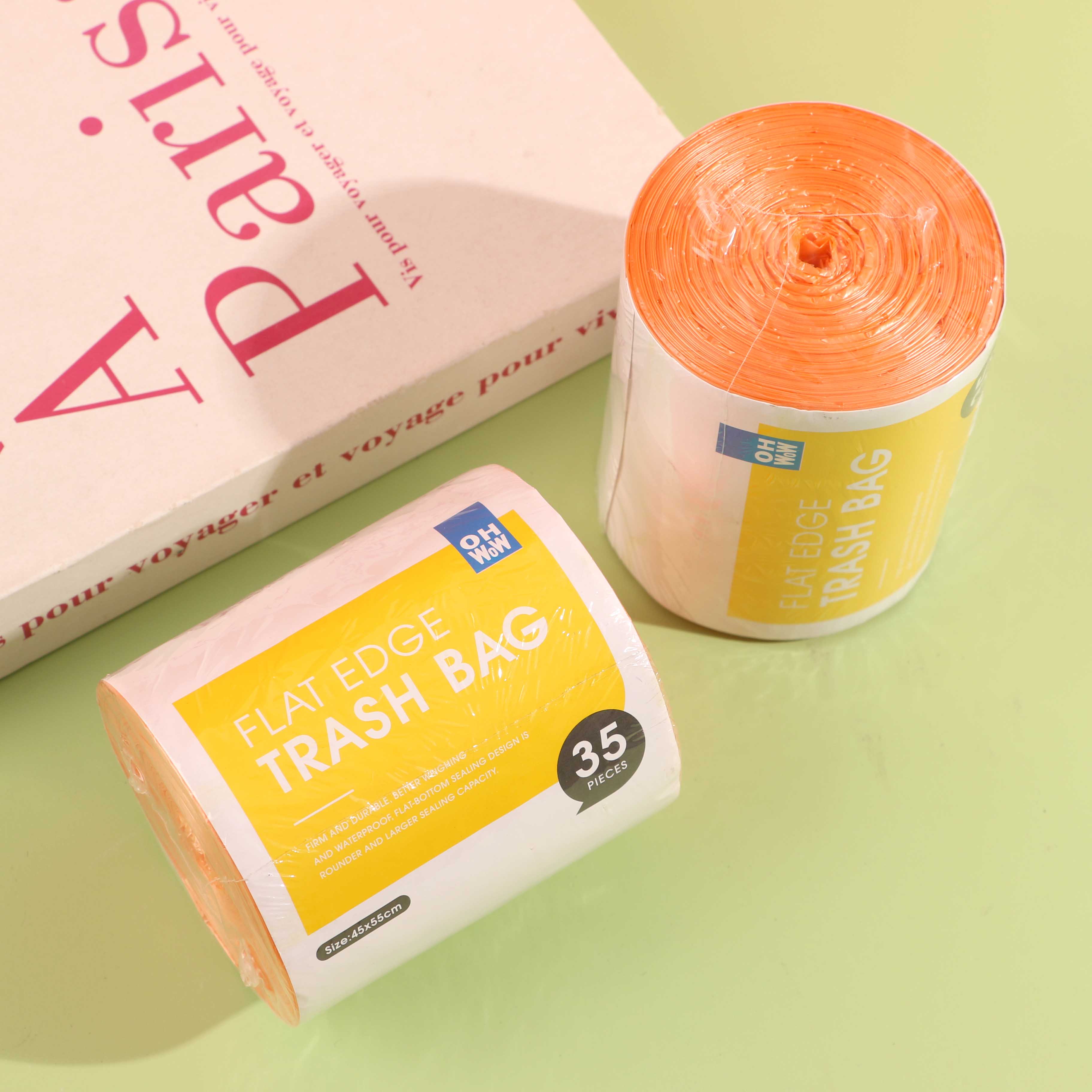 108 square-mouth garbage bags - 100 pieces