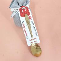 Penguin Gold-Plated No. 2 Round Spoon