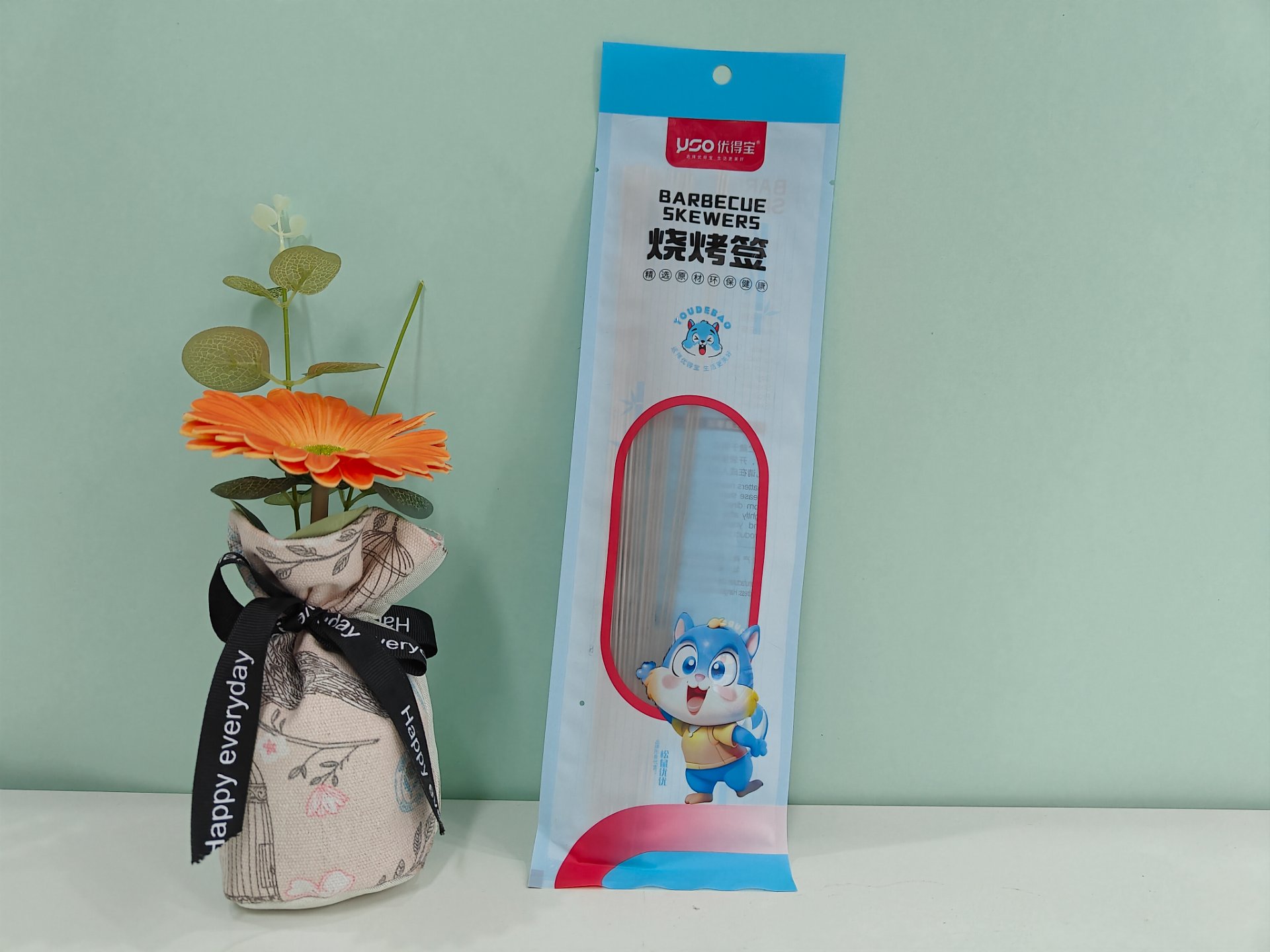 Y7328不锈钢圆烧烤签