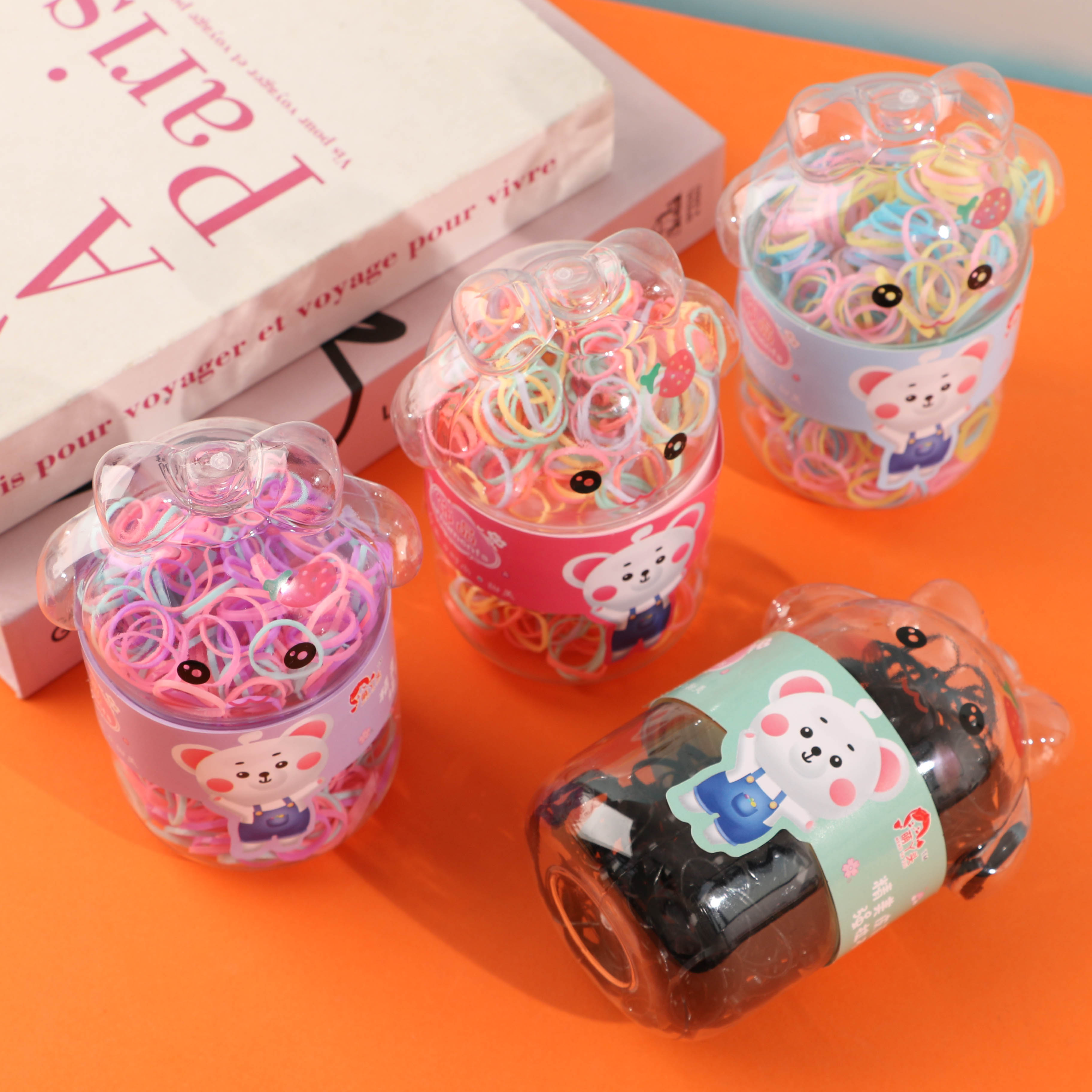 1030 Double-layer Rabbit Black Color