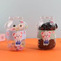 1030 Double-layer Rabbit Black Color