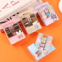 1116 Small Square Box, Black and Cream Color