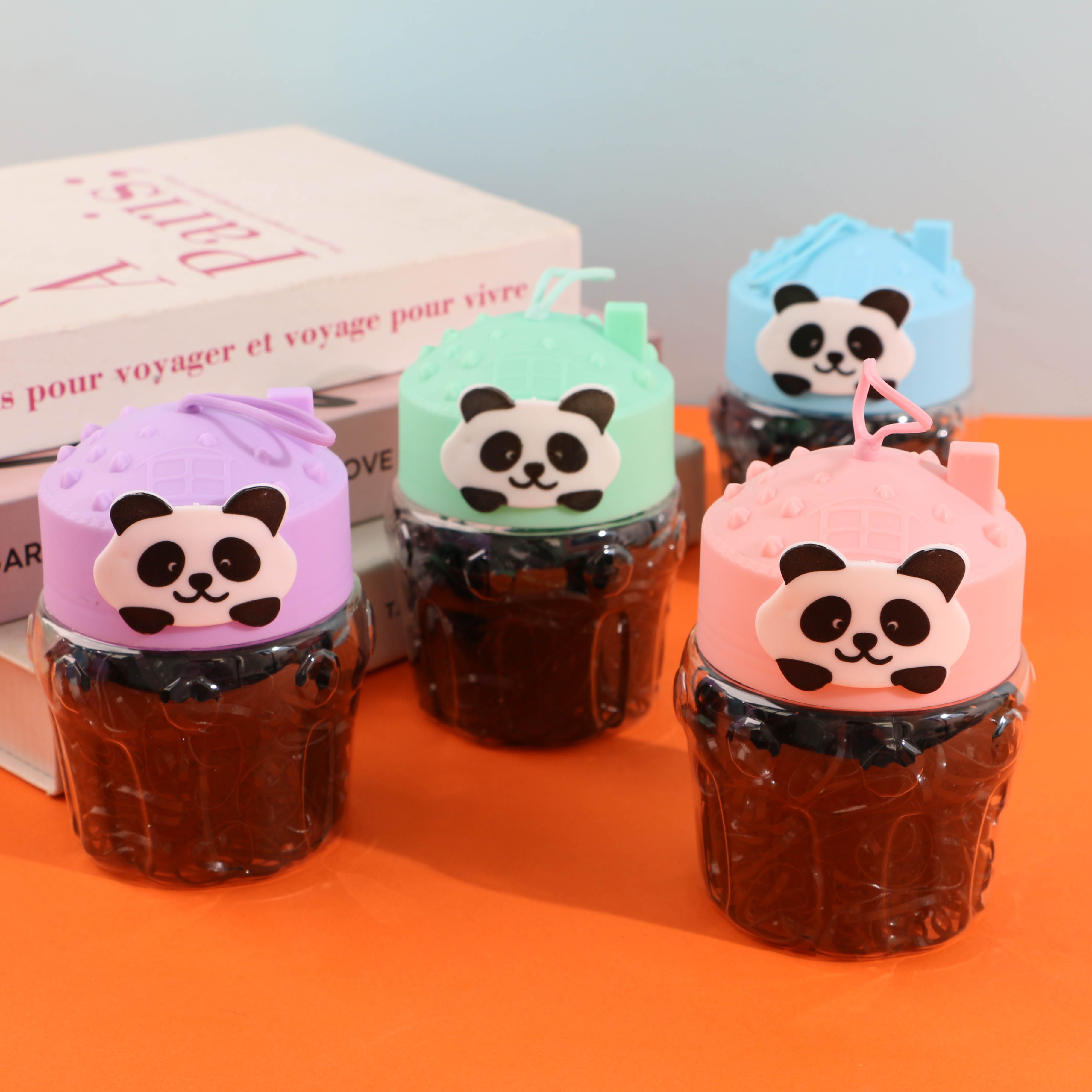 1165 Cartoon Cat Black Ink Painting