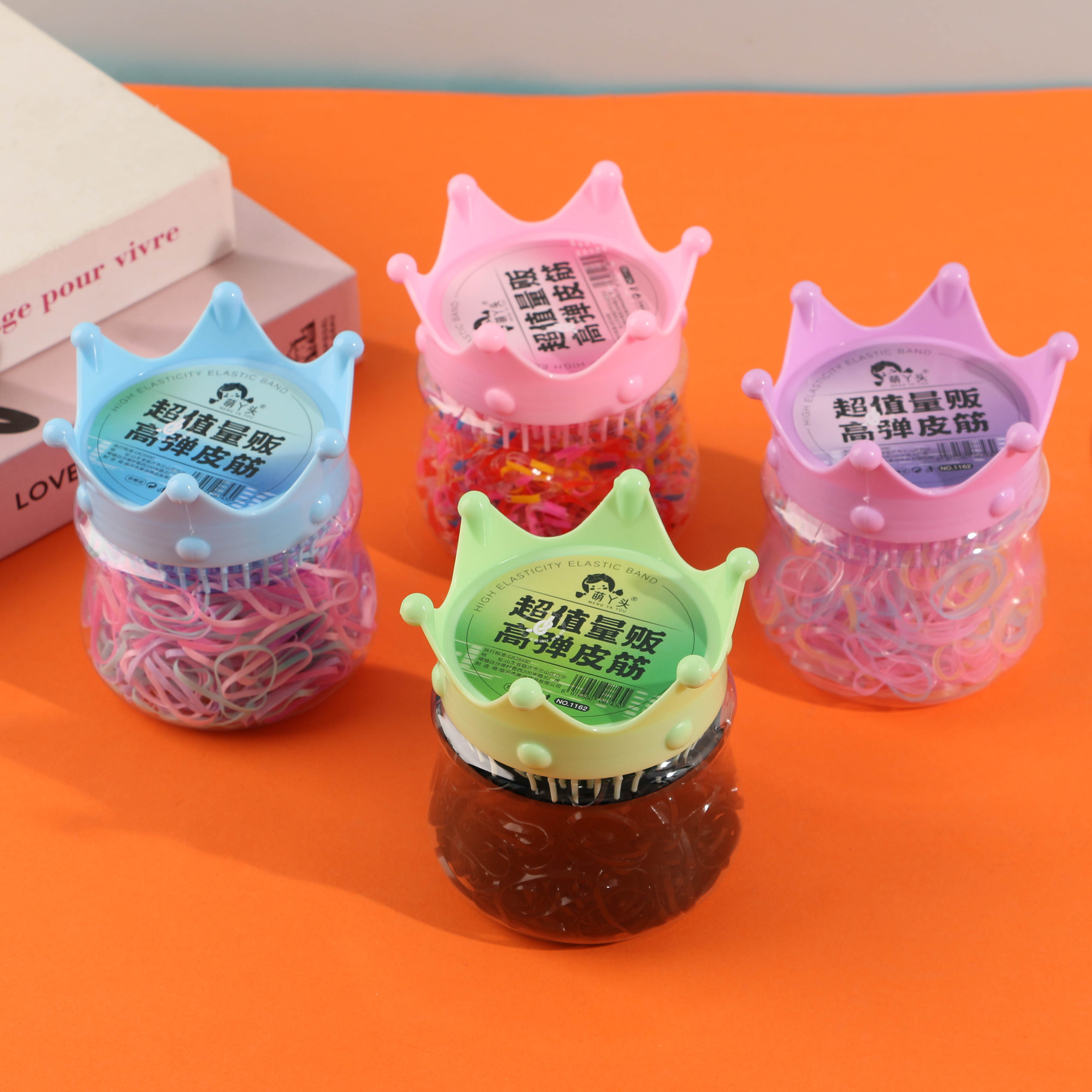 1162 Crown Comb with Black Paint