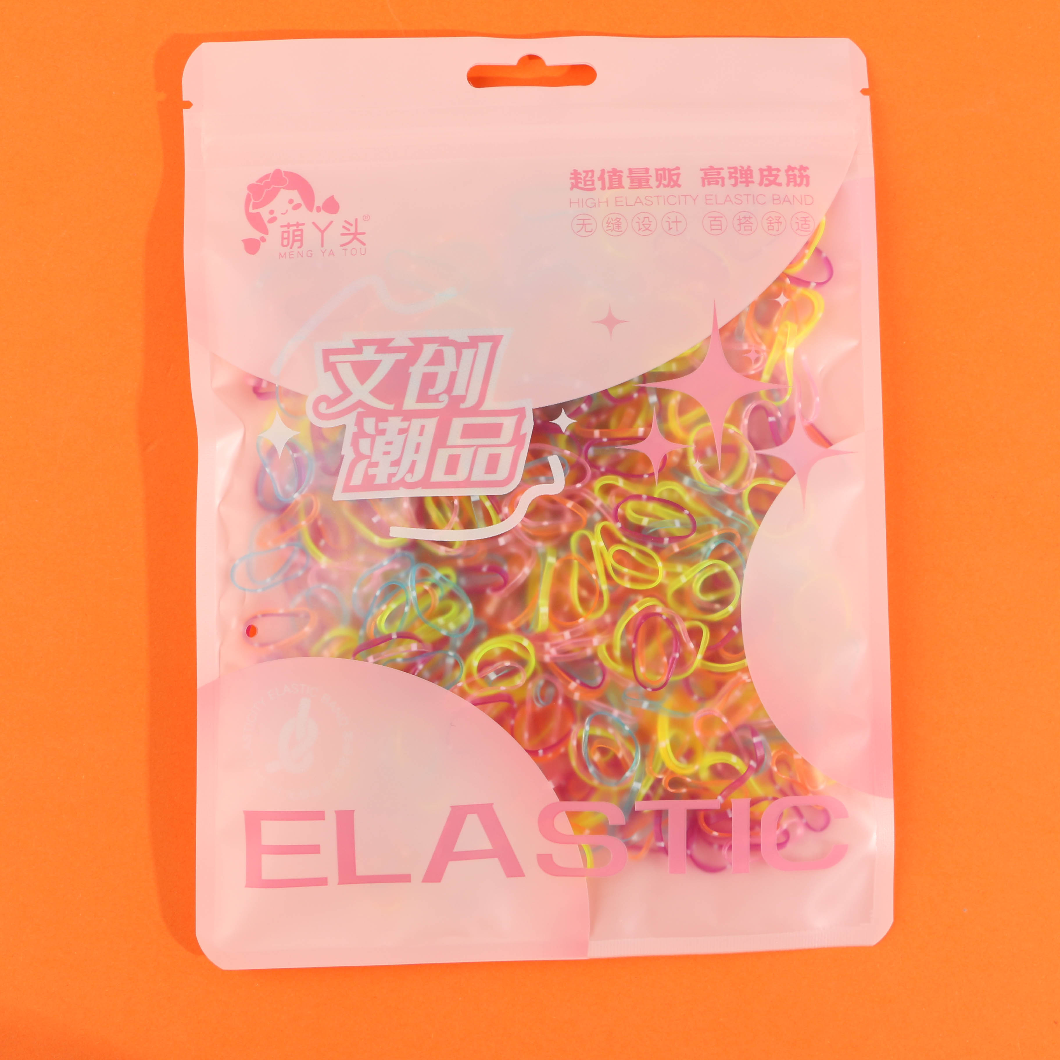 1,169 bags of black-colored rubber bands