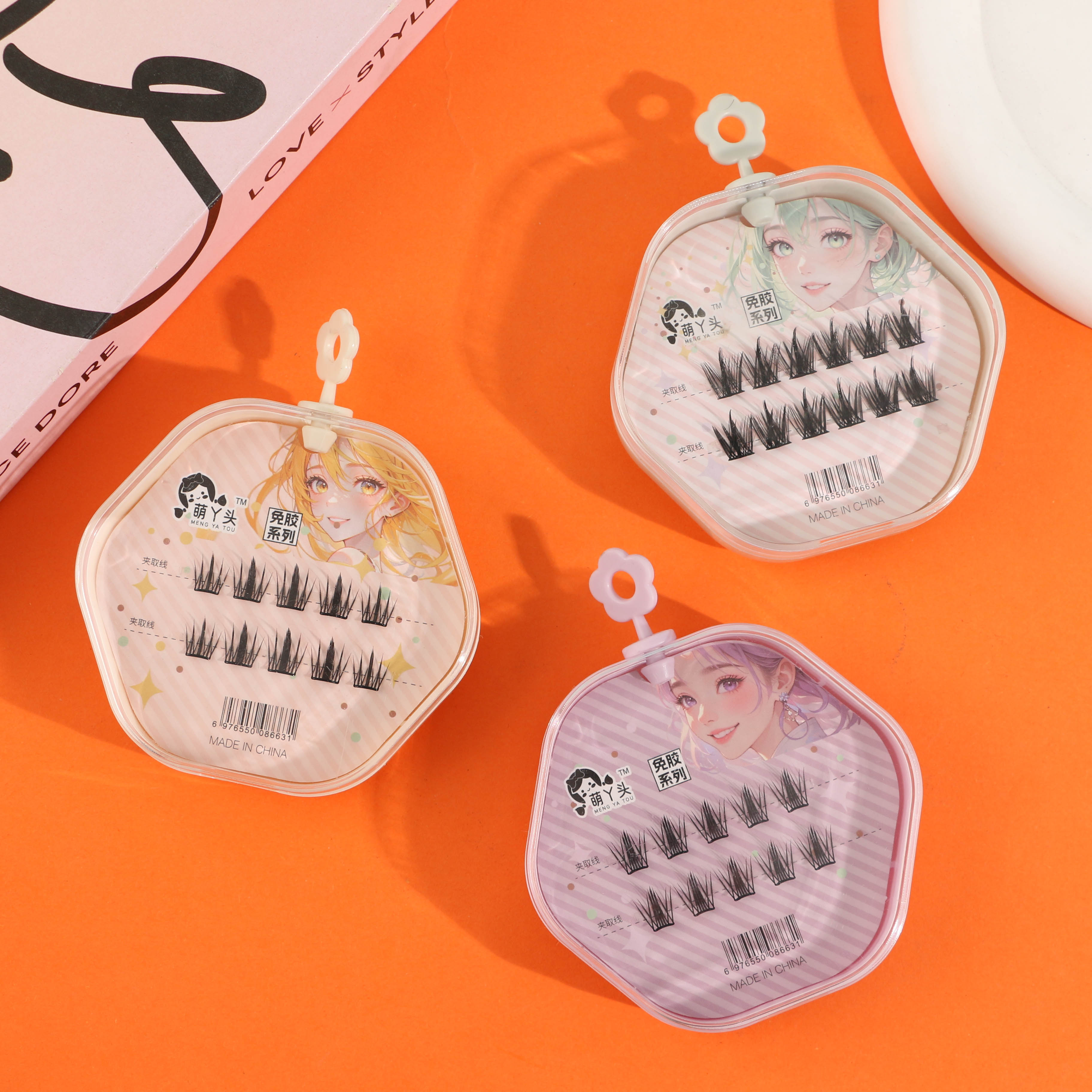 N Lace Box Self-Adhesive and Removable False Eyelashes