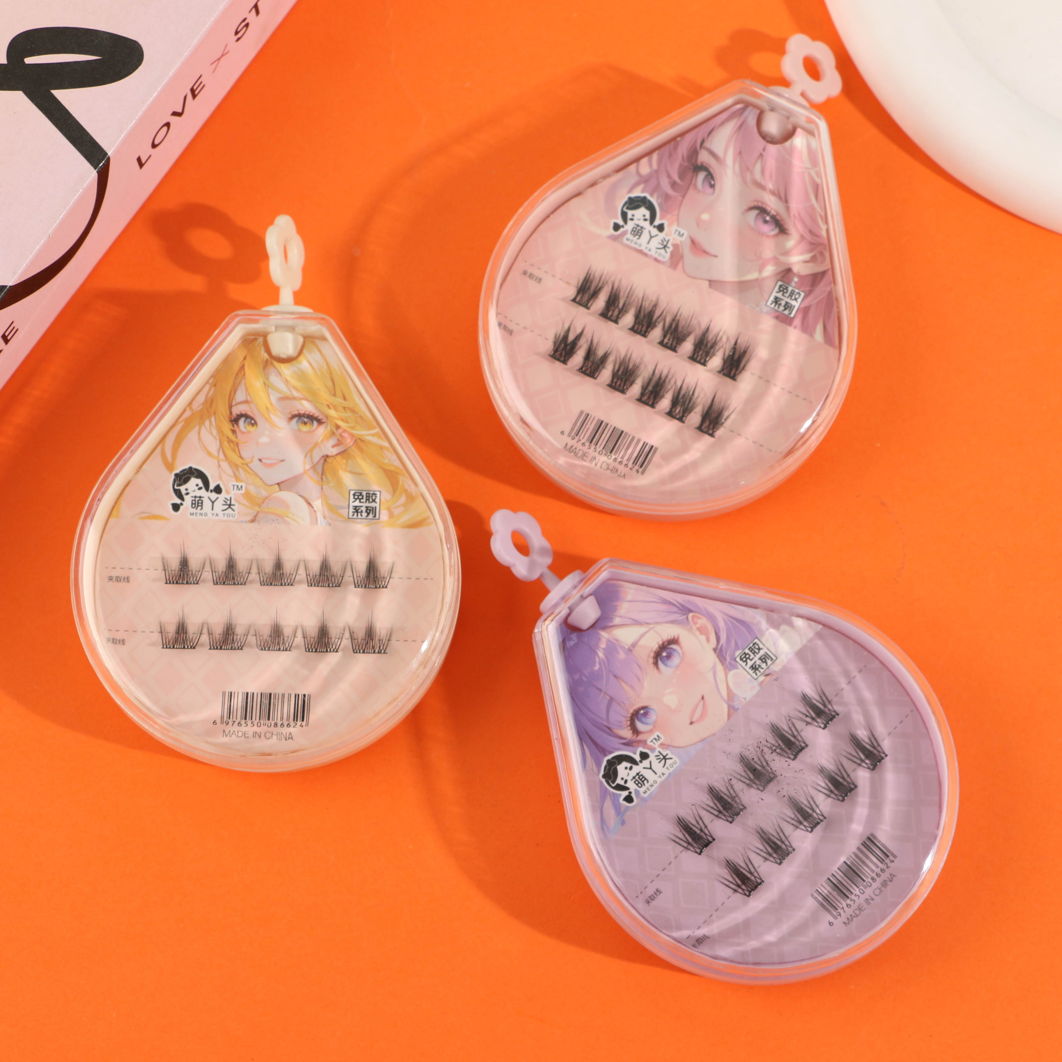 N Water Drop Box Adhesive-Free and Removable False Eyelashes