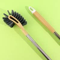 1248 extended handle double-sided toilet brush