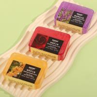 Floral scented handmade soap