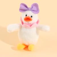 A large plush cute duck pendant