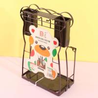 8608 Bronze Flat Steel Multi-functional Bear Knife Rack