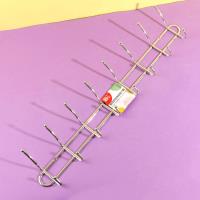 HY-G118، سلك حديدي مسطح غير متناظر به مجموعتان من ثمانية خطافات.