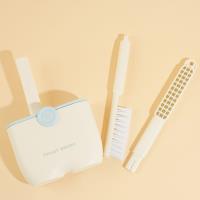 8001-1 White and Blue Toilet Brush