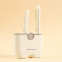 8001-2 White and Grey Toilet Brush