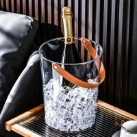 8031-2 Large Transparent Round Ice Bucket