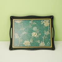 0661-13.5 inch double-ear tray (green)