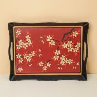 0662 - صينية ذات أذنين بحجم 15 بوصة (حمراء)