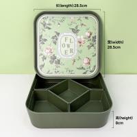 Green square storage box