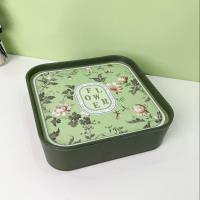 Green square storage box