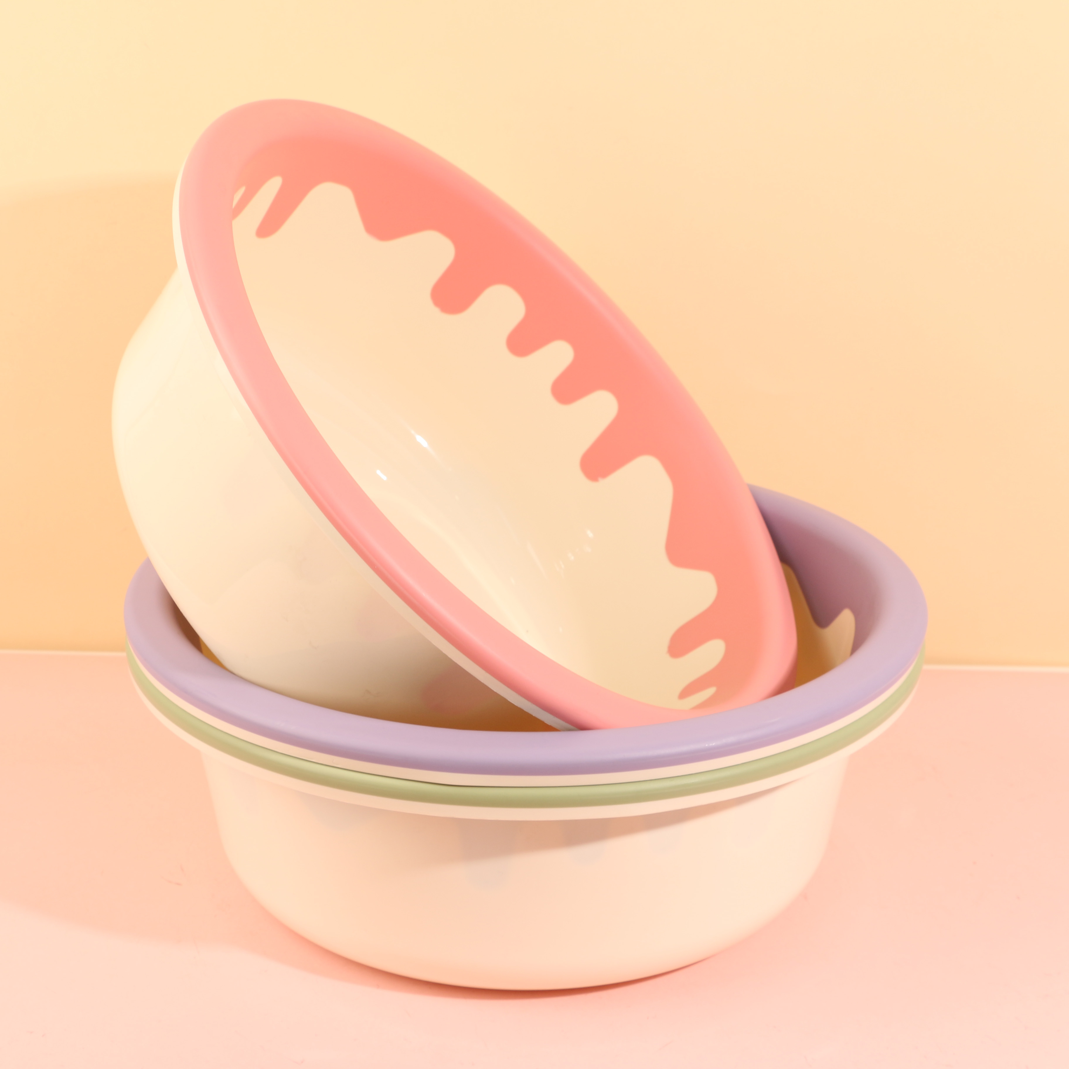 8017 Ice Cream Two-Colored Pot