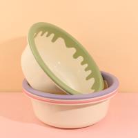 8018 Ice Cream Two-Colored Pot