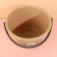 1032 striped bucket bags